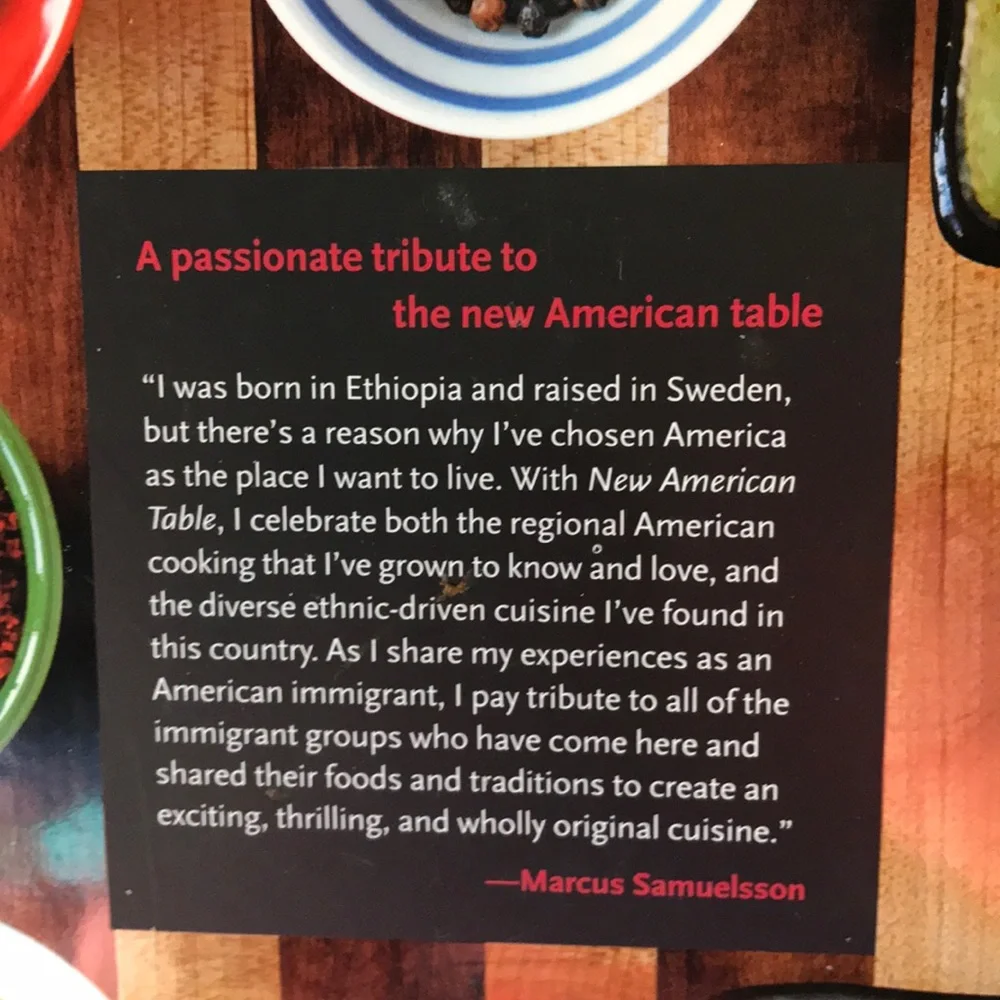 New American Table Cookbook